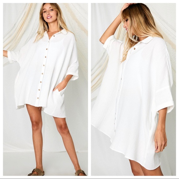 ShopEvelynne Tops - ✨LAST ONE✨Absolutely fabulous Overfit shirt tunic